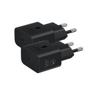 Originele Samsung 25W Power Adapter USB-C Duo Pack – 2 Stuks Snelladers