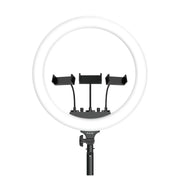 Selfie Ring Light RGB Plus Edition 18 Inch – met Statief & Telefoonhouder