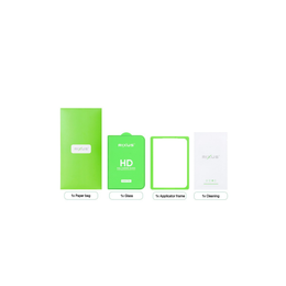 Rixus Clear HD Full Curved Edge Tempered Glass – Apple iPhone Duo Screenprotector – Gehard Glas met Applicator