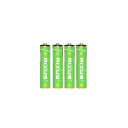 Rixus RXAA07 Oplaadbare AAA Batterijen 880mWh – 1.5V Lithium-ion – 4 Stuks Inclusief USB-C Oplaadkabel