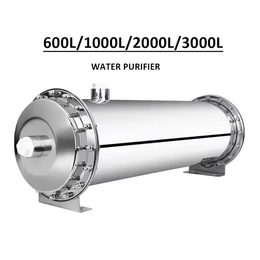 Water Purifier PVDF 0.01 Micron Ultrafiltratie Systeem met Roestvrijstalen (RVS) Hele Huis Waterfiltersysteem 600L tot 3000L Capaciteit