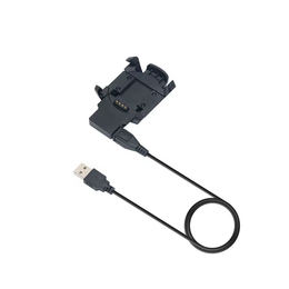 Voedingsadapter & Oplaaddock voor Garmin Fenix 3 / Fenix 3 HR / Quatix 3 – USB Oplaadkabel Dock Stand & Kabelhouder