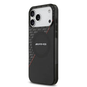 AMG iPhone 17 Pro Max Backcover Hoesje – MagSafe Compatible – Double Layer Shockproof Case – Red Line Edition