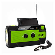 ⚠️ 🆘 Portable Emergency AM/FM Radio Solar Hand Crank 4000mAh – Noodradio met SOS Alarm & Powerbank