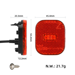 Achterlicht Remlicht voor Segway Ninebot Max G3 / F3 / ZT3 Pro | LED Brake Light Assembly