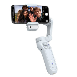 Rixus Gimbal Stabilisator Tripod AI Face Tracking Selfie Stick