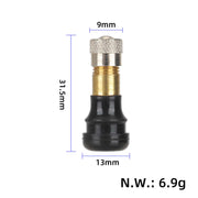 2 Stuks Tubeless Luchtventiel Set voor Xiaomi M365 / Pro / Pro 2 / 1S