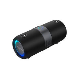 Premium Portable Bluetooth Speaker – 14W Stereo Speaker met TWS, RGB & FM Radio Blue