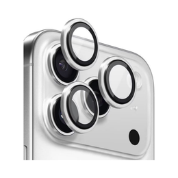 iPhone 17 Pro Silver Camera Lens Protectors | Individuele Lens Bescherming