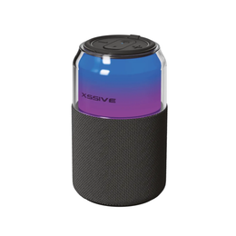 Wireless Portable Speaker XSS-BSP19BK – Zwart | Compacte Bluetooth Speaker met RGB
