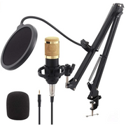 Live Broadcast Microphone Equipment – Microfoon Set met Statief