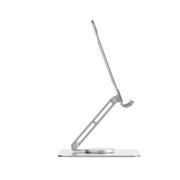 Tablet Stand Houder Vouwbare – Verstelbare Aluminium Bureauhouder – Zilver