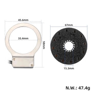 12-Magneet Trapondersteuning Sensor (PAS) voor Elektrische Fietsen | 118CM Kabel