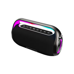 Yibolang Bluetooth Speaker F4Pro – Draagbare Bluetooth Speaker met 2 Microfoons | Zwart