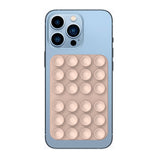 Zuignap Spiegel Telefoonhouder – Draagbare Smartphone Houder – Licht Roos