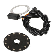 12-Magneet Trapondersteuning Sensor (PAS) voor Elektrische Fietsen | 118CM Kabel
