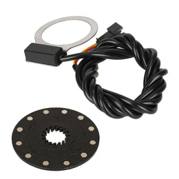12-Magneet Trapondersteuning Sensor (PAS) voor Elektrische Fietsen | 118CM Kabel