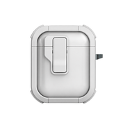 AirPods 1/2 Protective Case Wit met Transparante Case & Anti-Shock Randen