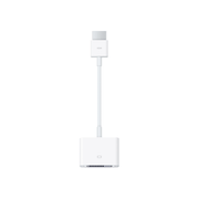 Originele Apple HDMI naar DVI adapter in wit. Verbind Mac, Apple TV & laptops met DVI-displays