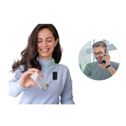 Wearable Speaker met Magnetic Clip-On XSS-BS14B – Zwart | Draagbare Bluetooth Wearable Speaker