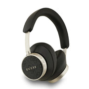 Guess Bluetooth Koptelefoon – ENC – PU Leer – 4G Classic Logo Zwart