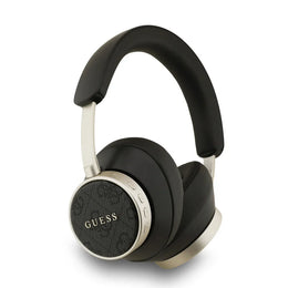 Guess Bluetooth Koptelefoon – ENC – PU Leer – 4G Classic Logo Zwart