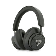 Guess Bluetooth Koptelefoon – ENC – PU Leer – 4G Triangle Logo – Zwart