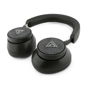 Guess Bluetooth Koptelefoon – ENC – PU Leer – 4G Triangle Logo – Zwart