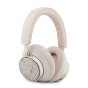 Guess Bluetooth Headphones - ENC - PU Leather With Case - 4G Triangle Logo Roze