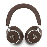 Guess Bluetooth Koptelefoon – ENC – PU Saffiano – Triangle Logo – Bruin
