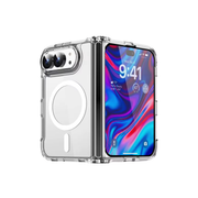 iPhone Duo MagSafe Hoesje Transparant – Dun, Slank, Anti-Geel en Schokbestendig TPU