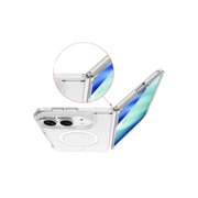 iPhone Duo MagSafe Hoesje Transparant – Dun, Slank, Anti-Geel en Schokbestendig TPU
