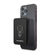 Karl Lagerfeld MagSafe Compatible Powerbank 3000mAh – 5W Zwart