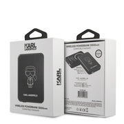 Karl Lagerfeld MagSafe Compatible Powerbank 3000mAh – 5W Zwart