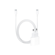 Originele Apple 20W USB-C Power Adapter + USB-C naar USB-C Kabel 1 Meter – Apple Oplader Bundel
