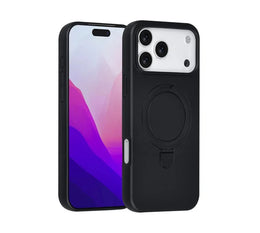 Promize iPhone 17 Pro Max Backcover Hoesje – MagSafe Compatible Shockproof Case met Ring Stand Hanger & Versterkte Randen