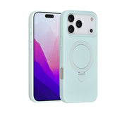 Promize iPhone 17 Pro Max Backcover Hoesje – MagSafe Compatible Shockproof Case met Ring Stand Hanger & Versterkte Randen