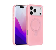 Promize iPhone 17 Pro Max Backcover Hoesje – MagSafe Compatible Shockproof Case met Ring Stand Hanger & Versterkte Randen