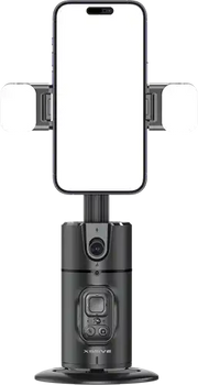 AI Face Tracking Desktop Selfie Stick – 360° Auto Statief